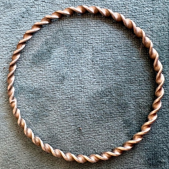 Twisted Rope Design Bangle - Picture 1 of 4